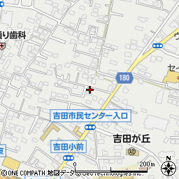 茨城県水戸市元吉田町1402周辺の地図