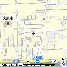 群馬県太田市大原町111-74周辺の地図