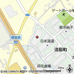 日本運輸株式会社　北関東倉庫周辺の地図