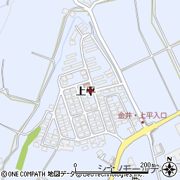 長野県上田市長瀬上平周辺の地図