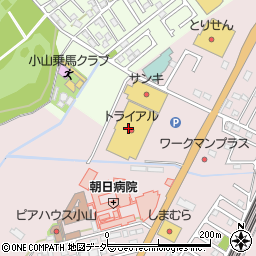 海鮮工房田中　小山店周辺の地図