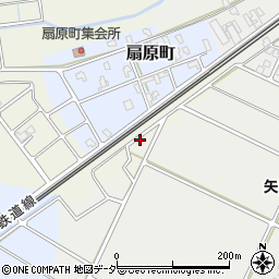 石川県小松市月津町チ周辺の地図