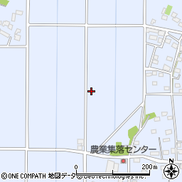 群馬県伊勢崎市波志江町周辺の地図