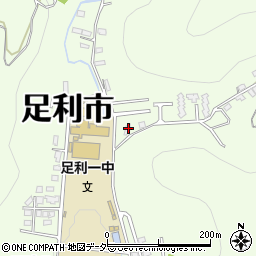 栃木県足利市西宮町3837周辺の地図