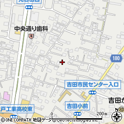 茨城県水戸市元吉田町1409-6周辺の地図