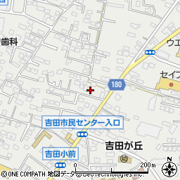 茨城県水戸市元吉田町1398周辺の地図