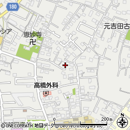 茨城県水戸市元吉田町1995-33周辺の地図