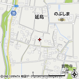 栃木県小山市延島周辺の地図