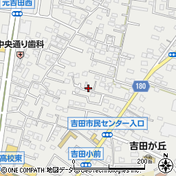 茨城県水戸市元吉田町1336-1周辺の地図