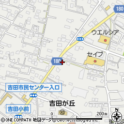茨城県水戸市元吉田町1560-1周辺の地図