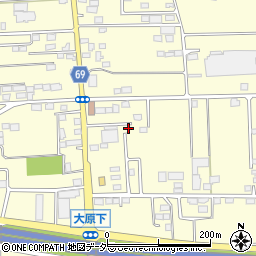 群馬県太田市大原町106-10周辺の地図