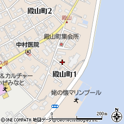 茨城県ひたちなか市殿山町周辺の地図
