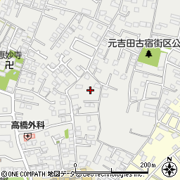 茨城県水戸市元吉田町2076周辺の地図