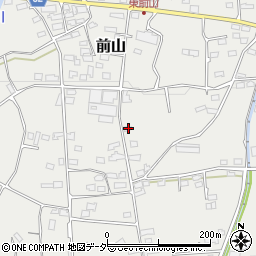 長野県上田市前山129-6周辺の地図