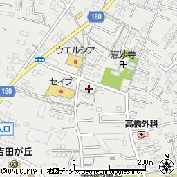 茨城県水戸市元吉田町1695-8周辺の地図
