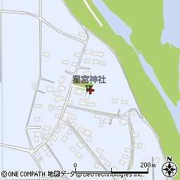 栃木県小山市延島新田568周辺の地図