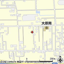 群馬県太田市大原町108-22周辺の地図