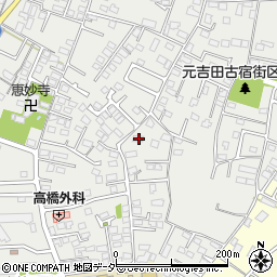 茨城県水戸市元吉田町2079周辺の地図