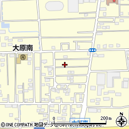 群馬県太田市大原町111-52周辺の地図