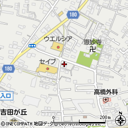 茨城県水戸市元吉田町1696-4周辺の地図