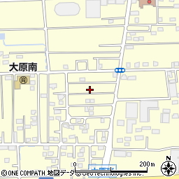 群馬県太田市大原町111-54周辺の地図