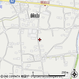 長野県上田市前山129周辺の地図