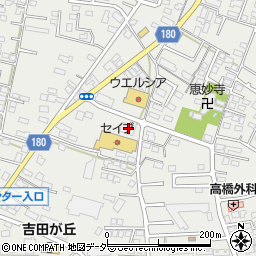 茨城県水戸市元吉田町1569-1周辺の地図