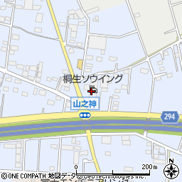 株式会社桐生ソウイング周辺の地図