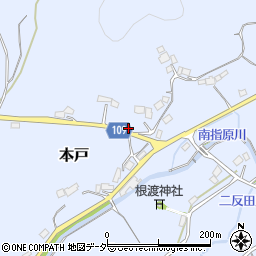 茨城県笠間市本戸5654周辺の地図