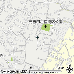 茨城県水戸市元吉田町2071-1周辺の地図