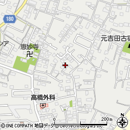 茨城県水戸市元吉田町2004周辺の地図