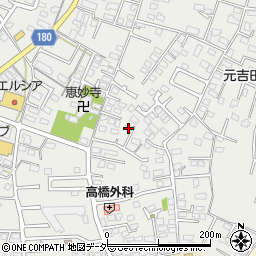 茨城県水戸市元吉田町1995-6周辺の地図