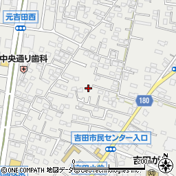 茨城県水戸市元吉田町1354-2周辺の地図