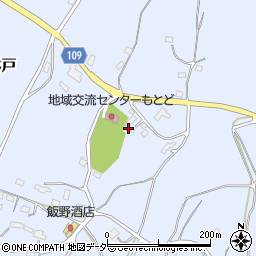 茨城県笠間市本戸3158周辺の地図