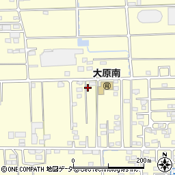 群馬県太田市大原町109-6周辺の地図