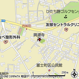 興源寺周辺の地図