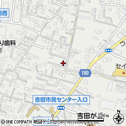 茨城県水戸市元吉田町1356-2周辺の地図