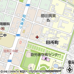 栃木県足利市西砂原後町1146周辺の地図