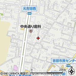 茨城県水戸市元吉田町1244-4周辺の地図