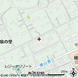 西武信用金庫　軽井沢寮周辺の地図