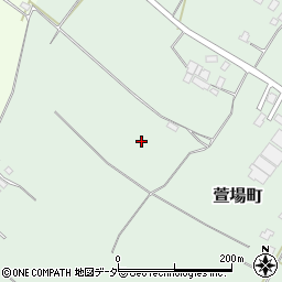 茨城県水戸市萱場町周辺の地図