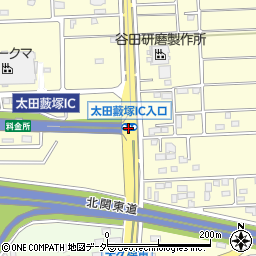 太田藪塚ＩＣ周辺の地図