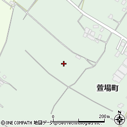 茨城県水戸市萱場町周辺の地図