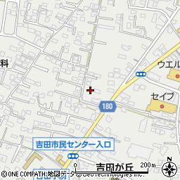 茨城県水戸市元吉田町1396-3周辺の地図