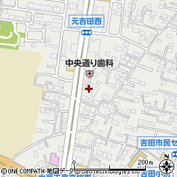 茨城県水戸市元吉田町1234-14周辺の地図