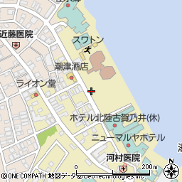 石川県加賀市片山津温泉ア周辺の地図