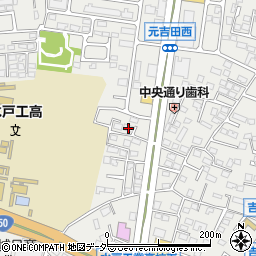 茨城県水戸市元吉田町1250周辺の地図