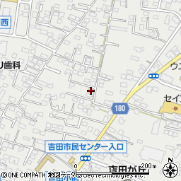 茨城県水戸市元吉田町1357-7周辺の地図