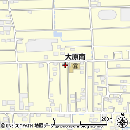 群馬県太田市大原町109周辺の地図