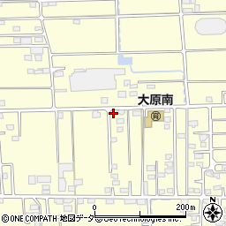 群馬県太田市大原町108-13周辺の地図